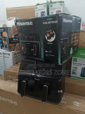 Hisense Air Fryer H08afbk2s1 – 8l Capacity Dual System