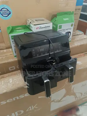 Hisense H08afbk2s1 8l Dual Air Fryer – Compact