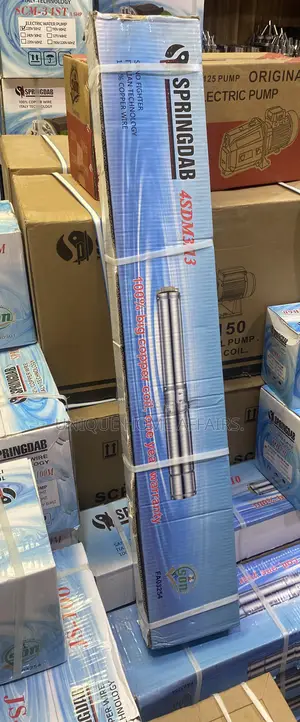 1hp Springdab Submersible Water Pump 100 Copper Coil