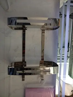 2 Steps Bathroom And Cosmetic Shelf.