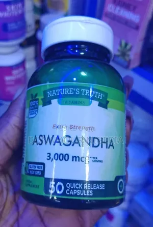 Nature's Truth Ashwagandha 3000mcg X50 Caps