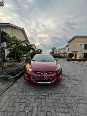 Hyundai Elantra 2014 Red