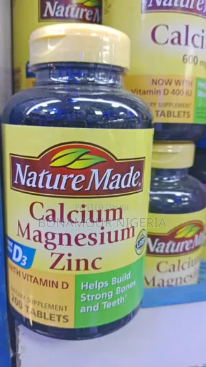 Nature Made Calcium Magnesium Zinc X200 Tabs