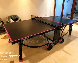 Heavy Duty Big Tire Outdoor American Fitness Table Tennis Table