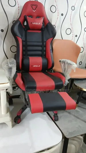 Black and Red Colour of Game Chair