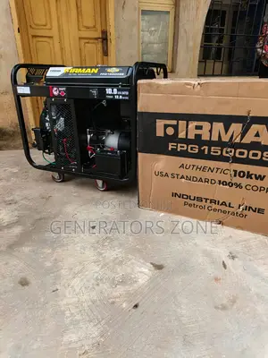 Firman 10kva Enclosed Soundproof Petrol Generator