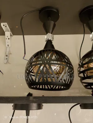 Small Pendant Light ( Black )