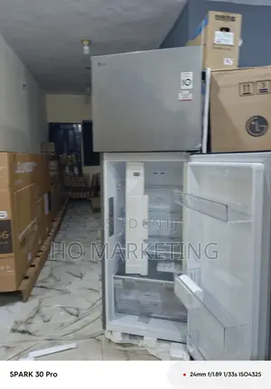 Space-Smart Lg 264l Inverter Fridge: Double Door Top Mount Model