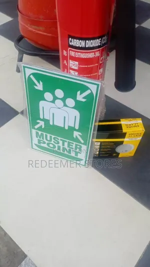 Muster Point Safety Signage
