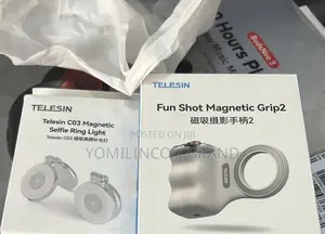 Telesin Fun Shot Magnetic Phone Camera + Telesin C03 Light
