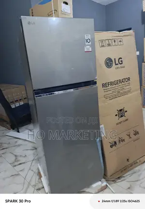 Lg 264l Inverter Compressor Double Door for Modern Kitchens