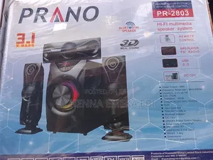 Prano Home Theater System With Bluetooth Usb Connection