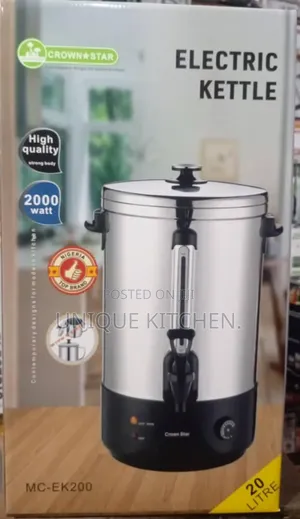 20litres Masterchef Electric Kettle/Tea Urn