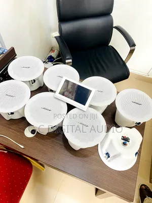 7 Inches Inwall Smart Amplifier Plus 8 Bose Ceiling Speakers