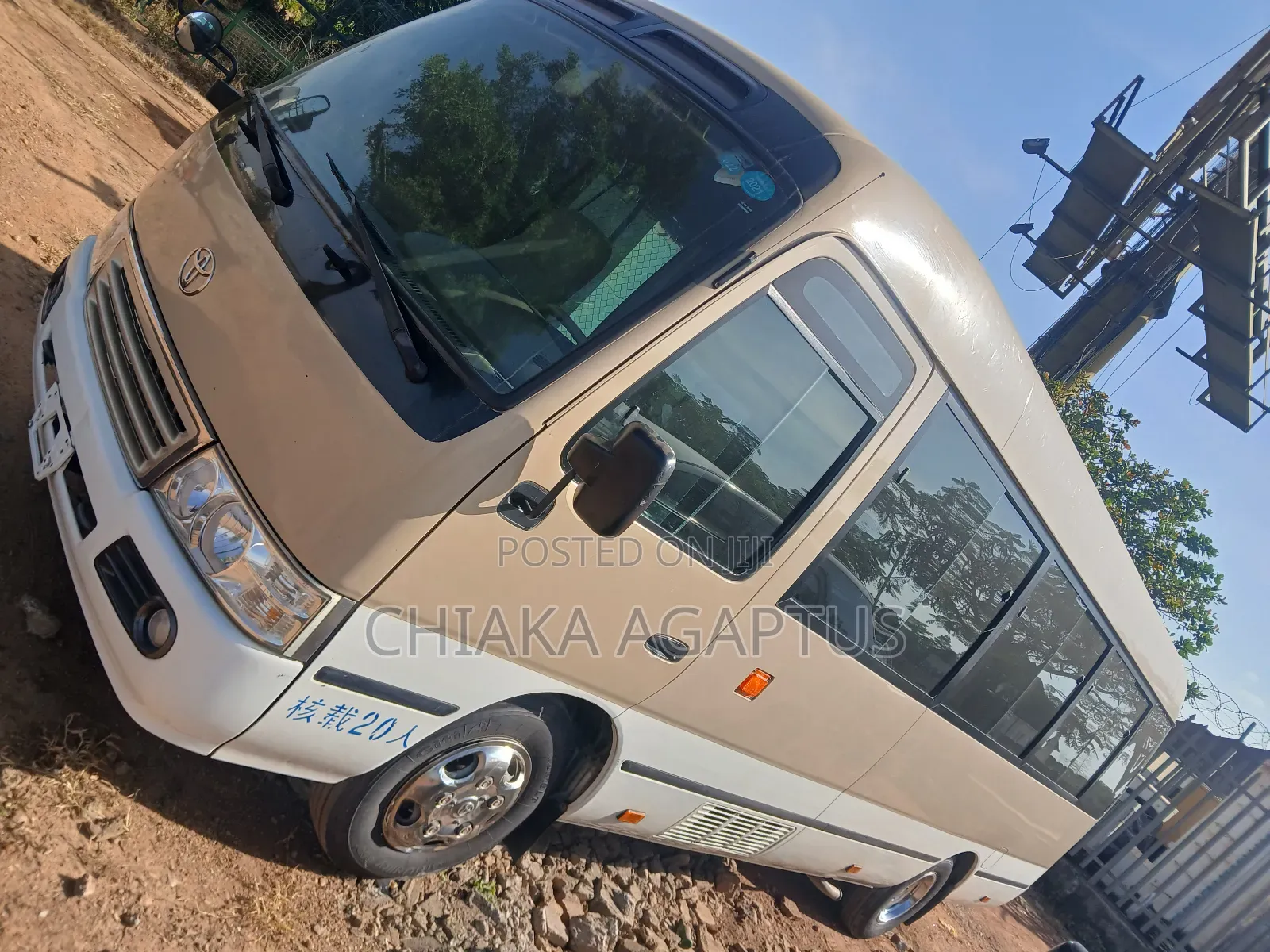 Toyota Coaster 2011 Brown