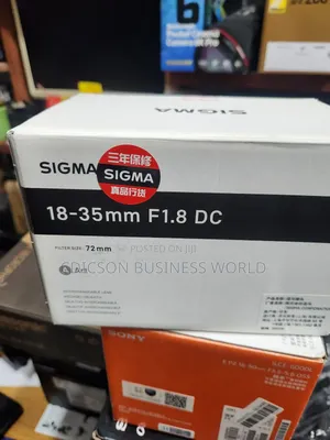 Sigma Lens 18-35mm