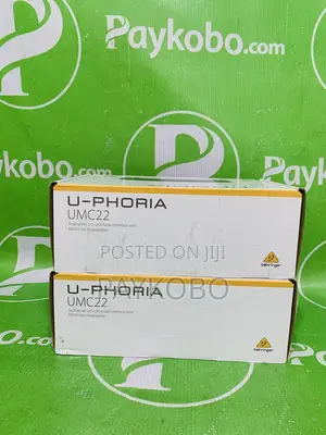 Behringer U-Phoria Umc22 Audio Interface