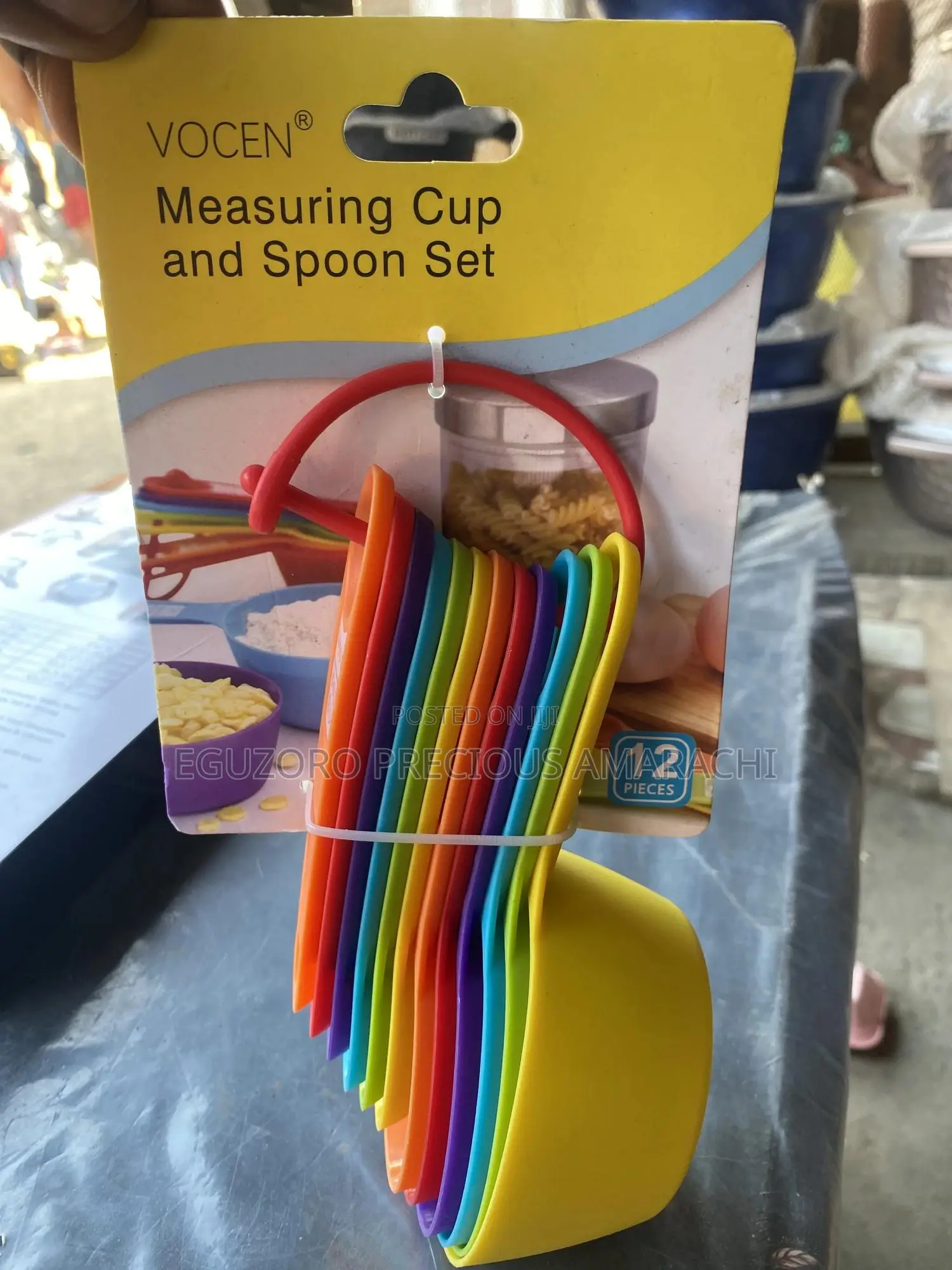 Measuring Cups and Measuring Spoons Sets – 12 Pieces