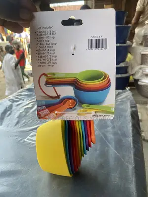 Measuring Cups and Measuring Spoons Sets – 12 Pieces