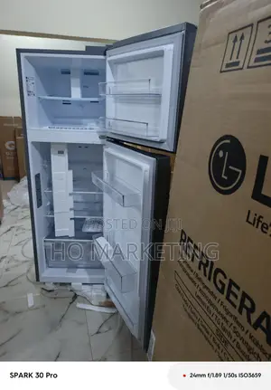 Energy-Efficient Lg 264l Top Freezer Fridge: Double Door Innovation