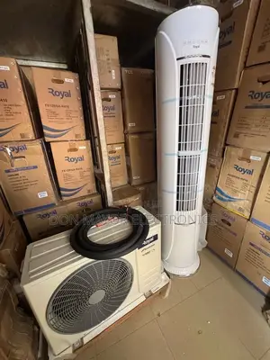 Royal 3tons Inverter Standing Unit R32 Gas White Color Ac Efw24mb-inv