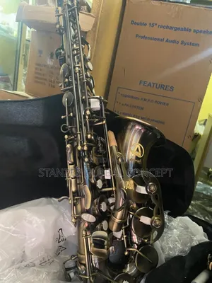 Antique Brass Quality Archangel Alto Saxophone