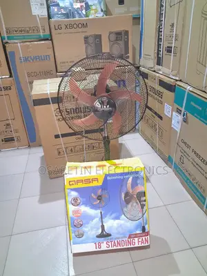 Qasa Standing Fan With Five Blades