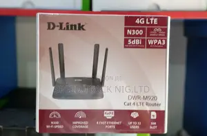 D-Link 4g Cat4 Lte Router 5dbi Wpa3