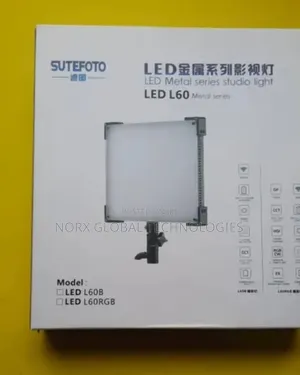 Led L60rgb Sutefoto Led Video Light