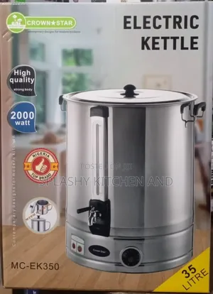 Master Chef Electric Kettle/Tea Maker/ Tea Urn -35l