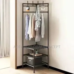 Corner Garment Cloth Rack Corner Organizer Hanger