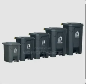 Recycling Dustbin Rubbish Pedal Bin Waste Trash Kitchen Hom Office 30l