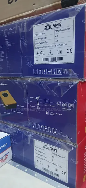 Brand New 3.6kva 24v Sms Hybrid Inverter
