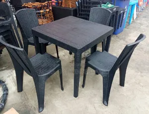 Rattan Plastic Set