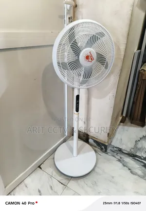 Standing Solar Fan