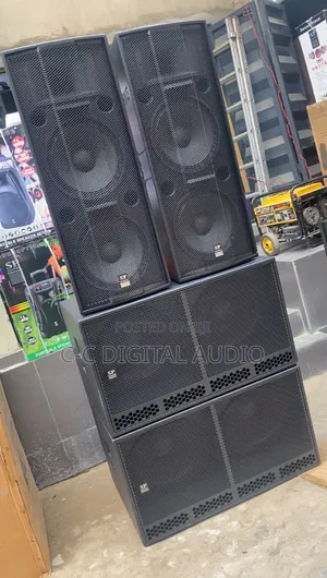 1 Pair of Sound Prince Full Range Professional Speaker and Subwoofer