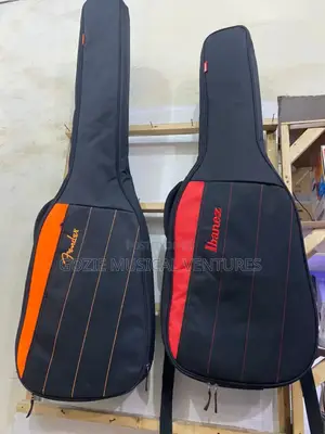 Fender and Ibanze Lead and Bass Guitar Bag Padded