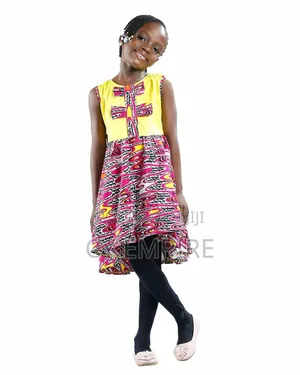Ankara Mix Dress