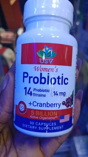 Usv Women's Probiotics + Cranberry X90 Caps