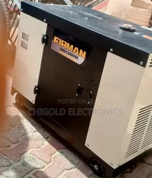 Original Fireman Diesel Generator Soundproof 10 Kva 100% Copper Coin