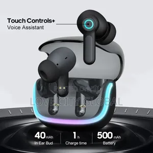 G07 TWS Gaming Earbuds –Anc Enc, Dual Pairing Led Display V5.4 4 Mic