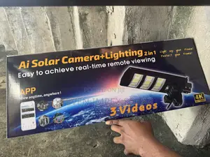 Ai Solar Street Lights With Camera