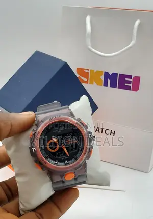 Men's Sport Rubber Strap Led Digital Wrist Watch