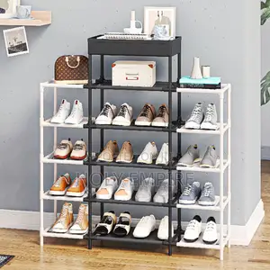 Shoe Rack Simple Door Multi-layer Household Shoe Cabinet
