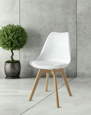Modern Dining Chairs – Black White Set