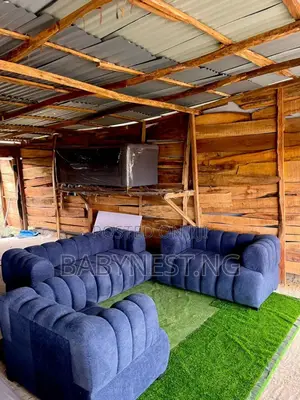 Cozy Blue Sofa