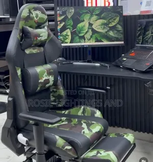 Furglex Gaming Chair - Camouflage/ Black