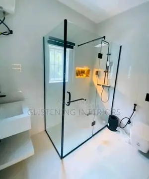 Shower Cubicles L Shape 10mm Tempered Glass