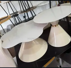 2 in 1 Glass Center Table