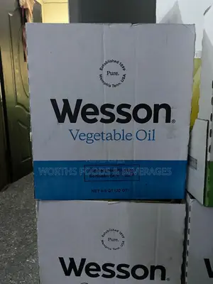 Imported Wesson Vegetable Oil by 4 in a Pack